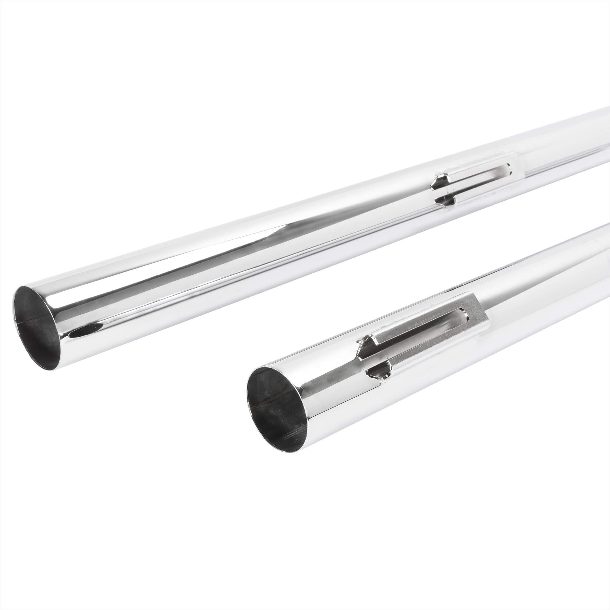 Gasbox Hi Lo Shotgun Exhaust Pipe Set 1970-1984 Harley