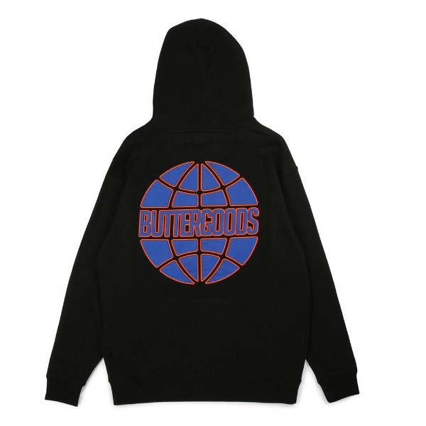Genuine Butter Goods Keyline Worldwide Pullover Hoodie (Black) | eBay